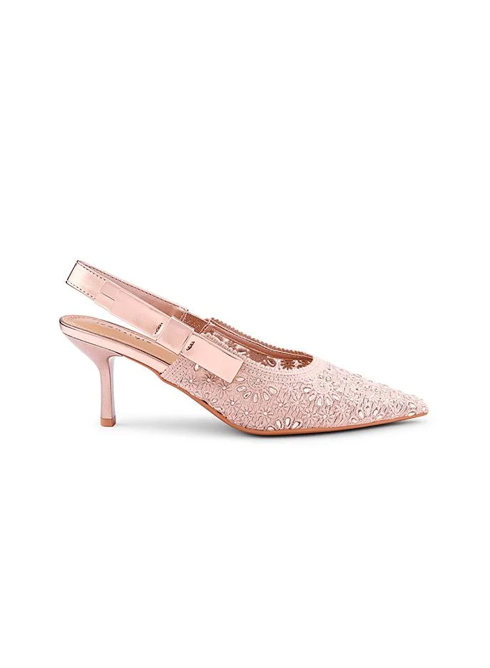 IconStyle The Dantel With Crystal Heel Shoes